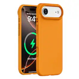 SaharaCase - Apple iPhone Air Silicone Case | Compatible with Magsafe | Smooth Finish | Venture Series - Blazing Orange