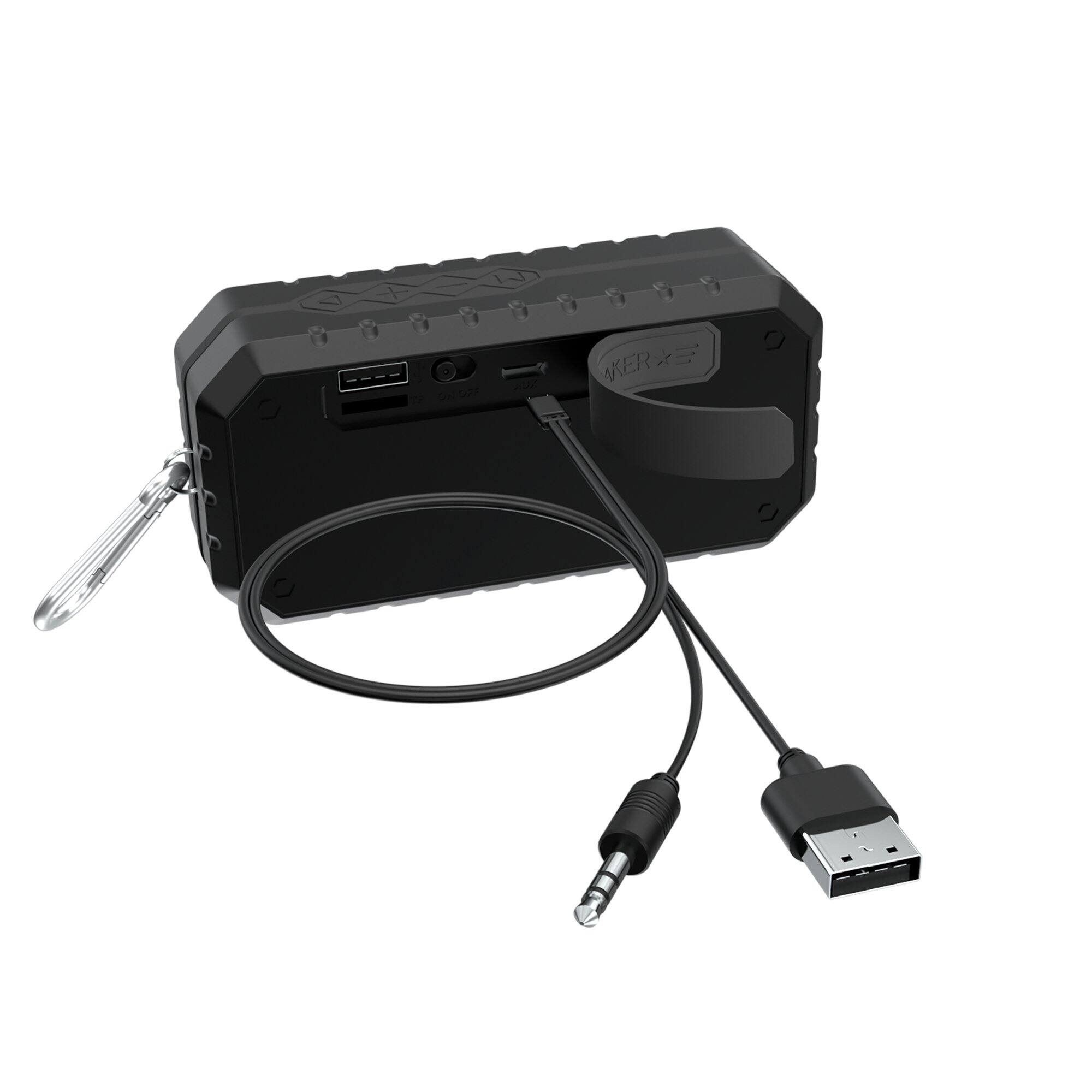 Alt View 2. Keyscaper - Chicago Bears End Zone Water Resistant Bluetooth Speaker - Multicolor.