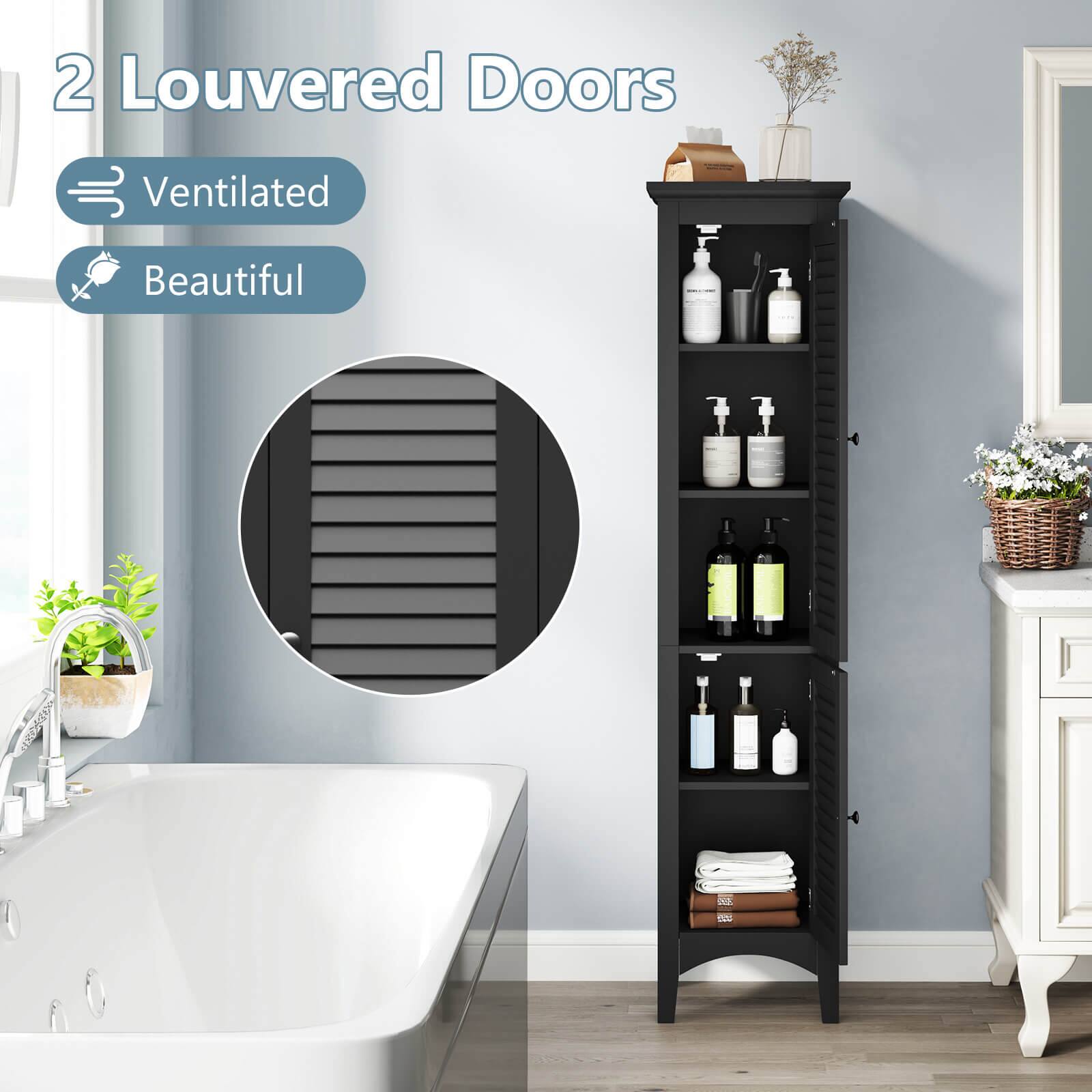 2 Louvered Doors  
- Ventilated  
- Beautiful