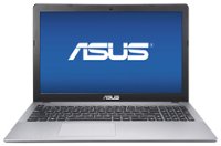 Front Standard. Asus - 15.6" Laptop - 4GB Memory - 500GB Hard Drive - Dark Gray.