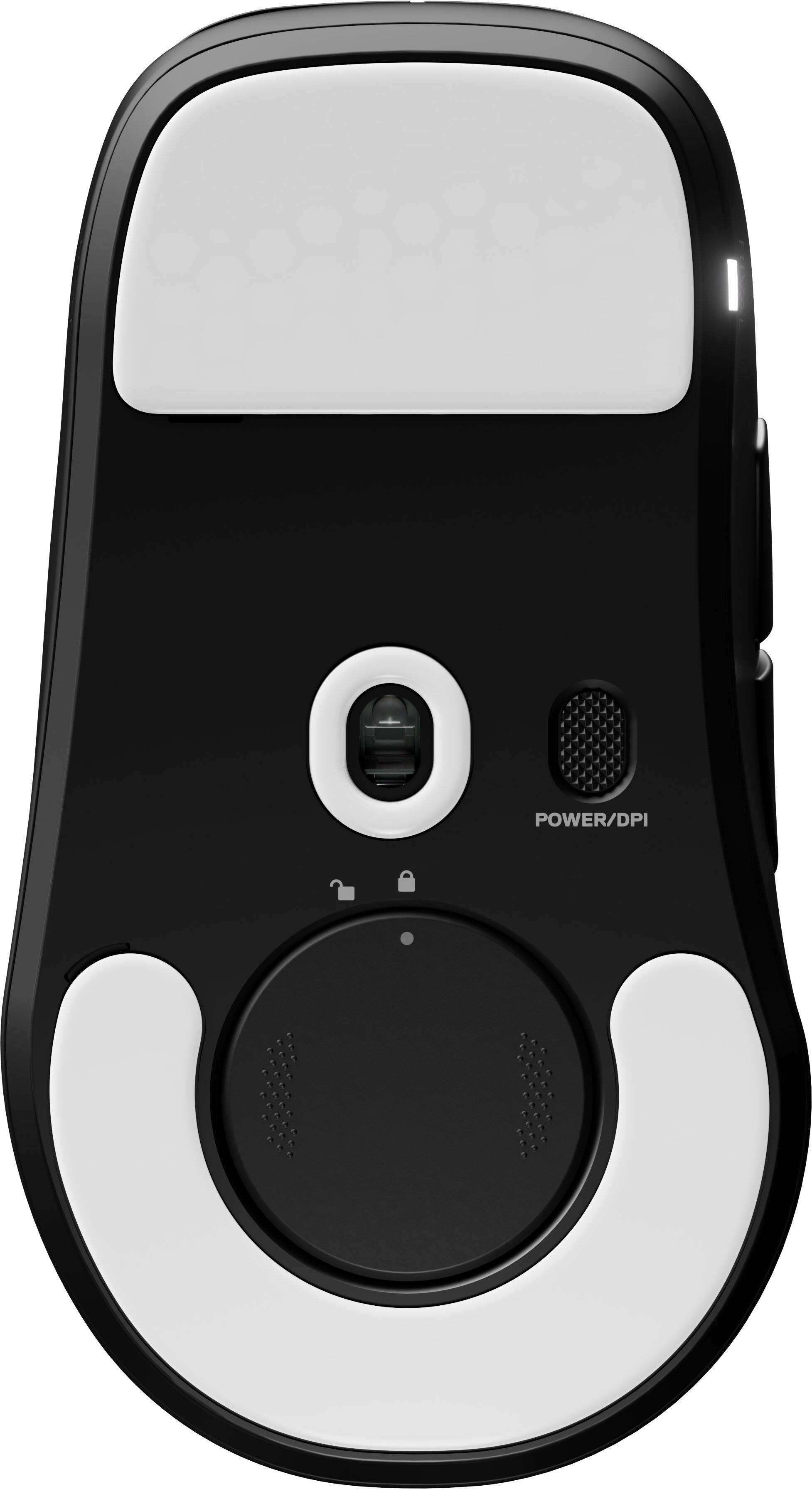Alt View 12. SteelSeries - Rival Pro Mini Wireless Optical Ergonomic Gaming Mouse with 8K Polling – Ultra-Wideband/RF for PC - Black.