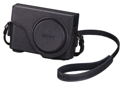 Sony - Camera Jacket Case - Black-Front_Standard 
