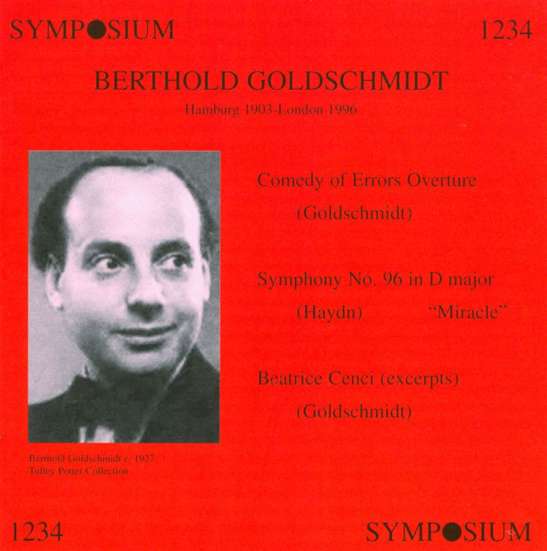 Best Buy Berthold Goldschmidt Comedy of Errors Overture