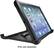 Alt View 13. OtterBox - Defender Series Case for Apple® iPad® Air - Black.