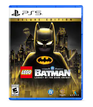 PS5 Deluxe Edition
LEGO Batman: Legacy of the Dark Knight
Everyone 10+
ESRB
DC
WB Games - E10+ (Everyone 10+)