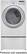 Alt View 1. LG - 7.3 Cu. Ft. 7-Cycle Ultralarge-Capacity Gas Dryer - White.