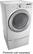 Alt View 3. LG - 7.3 Cu. Ft. 7-Cycle Ultralarge-Capacity Gas Dryer - White.