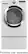 Alt View 1. LG - SteamDryer 7.3 Cu. Ft. 9-Cycle Ultralarge-Capacity Steam Electric Dryer - White.