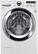 Front. LG - SteamWasher 4.0 Cu. Ft. 9-Cycle Ultralarge-Capacity High-Efficiency Steam Front-Loading Washer - White.