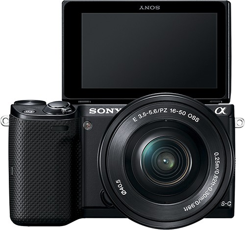 Best Buy: Sony NEX-5T Compact System Camera with 16-50mm