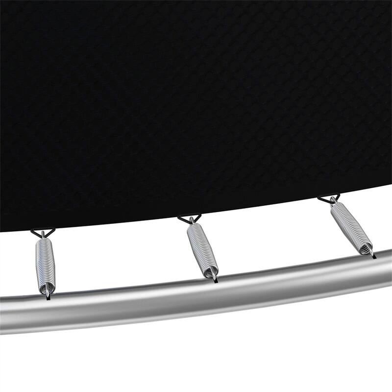 Alt View 7. HTUTWOO - Trampoline 14FT with Slide and Swings -Trampoline w/Basketball Hoop, Ladder,Net,Mat,Spring Cover Padding for Adults Kids - Green.