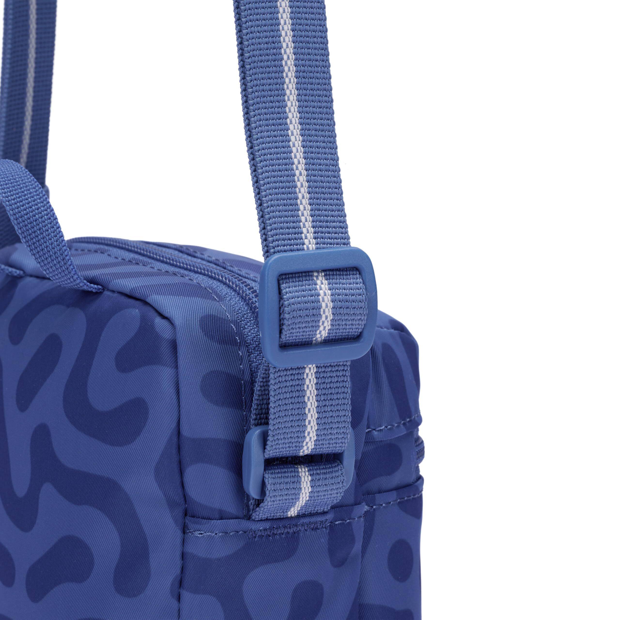 Alt View 3. Pacsafe - GO Micro Crossbody - Cerulean Blue.