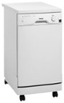 Front Zoom. Danby - 18" Portable Dishwasher - White.