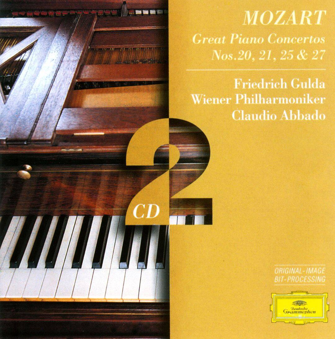 Best Buy: Mozart: Great Piano Concertos, Nos. 20, 21, 25 & 27 [Germany ...