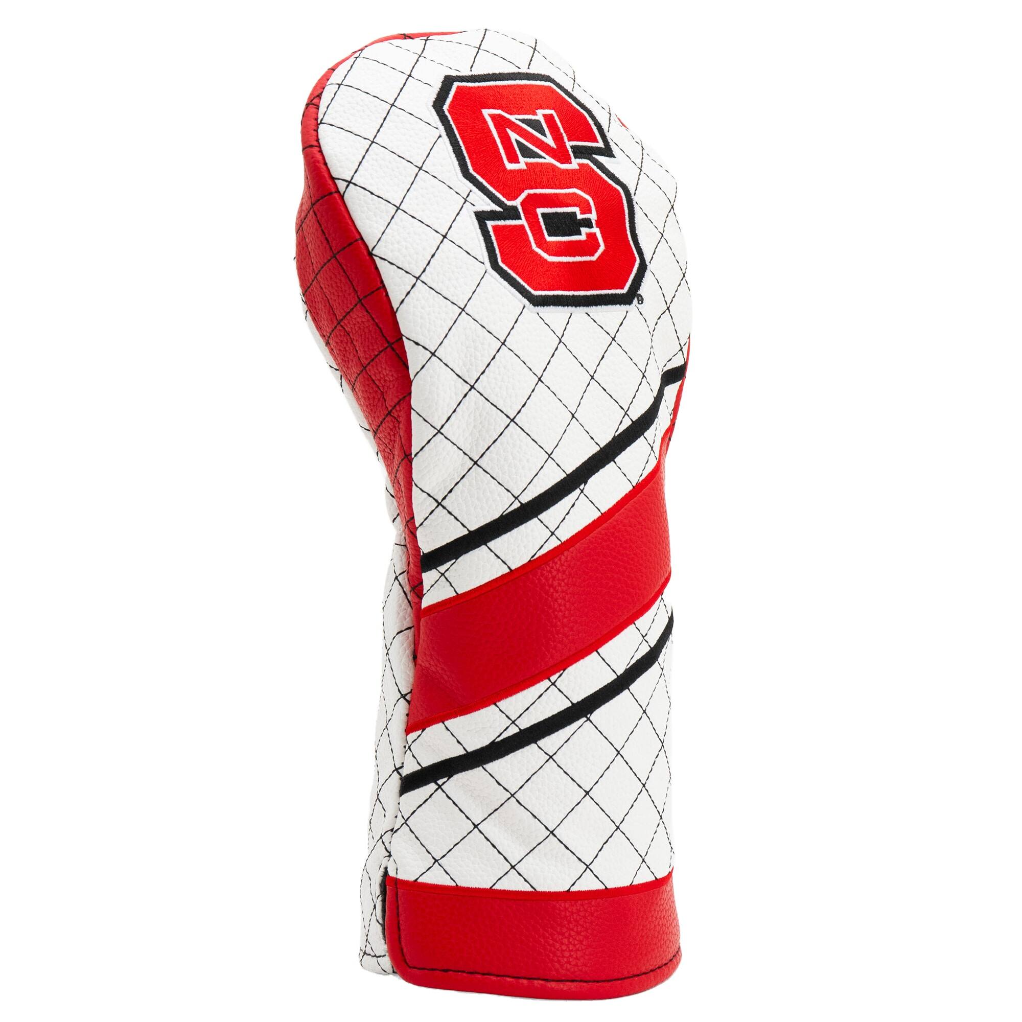 Alt View 2. Team Golf - NC State Wolfpack Striped Quilted Driver Headcover - Multicolor.