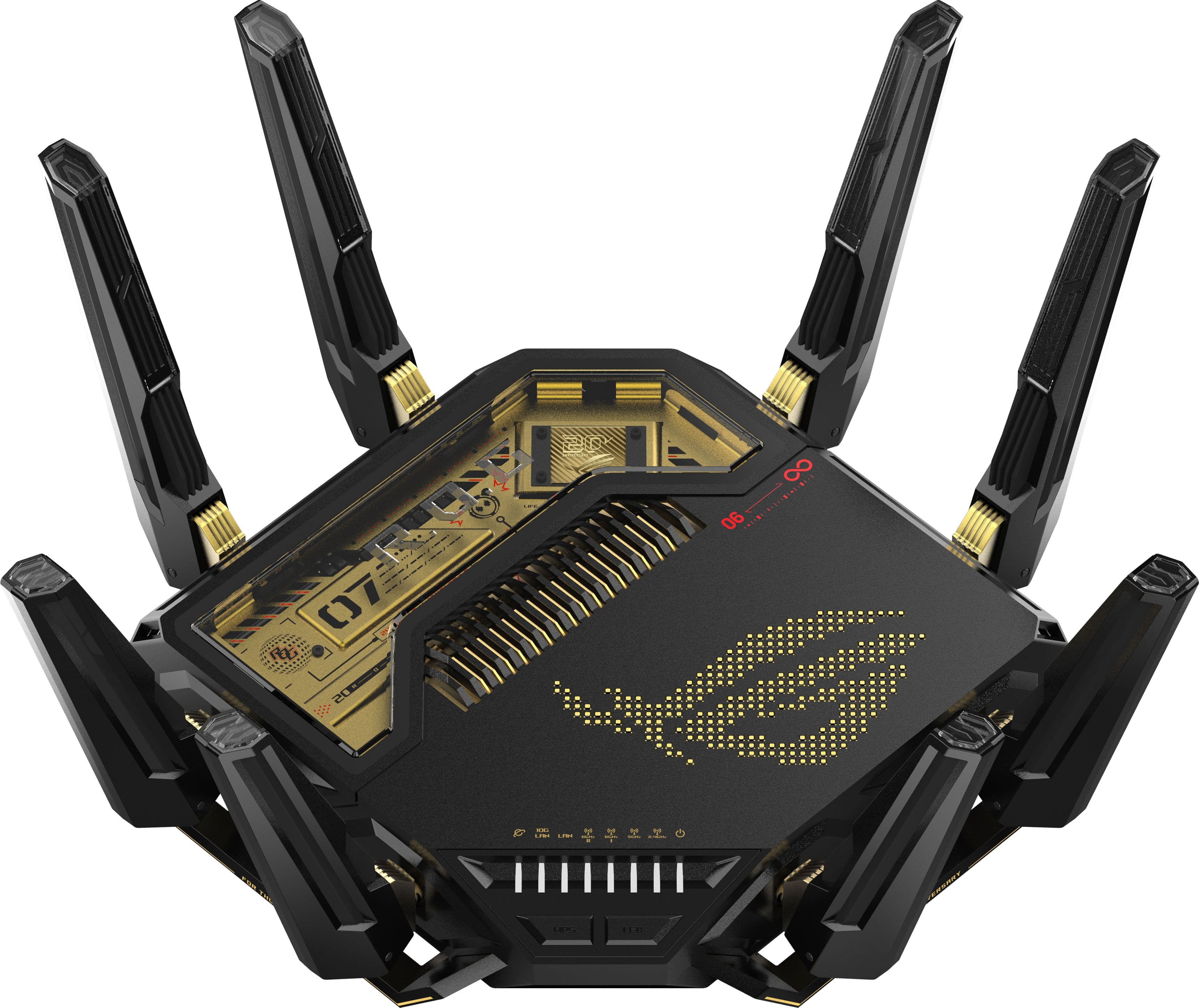 サ*ロ様 新品 ASUS ROG Rapture GT-BE98 ゲーミングルー 1715956a-d833-4a03-be1d-