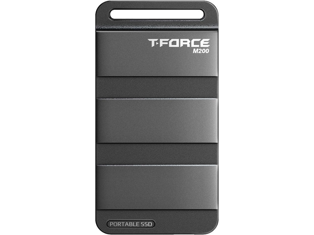 Team Group - T-FORCE M200 2TB SSD, 2000MB/s USB-C, PS5/Xbox/Chrome OS - Black