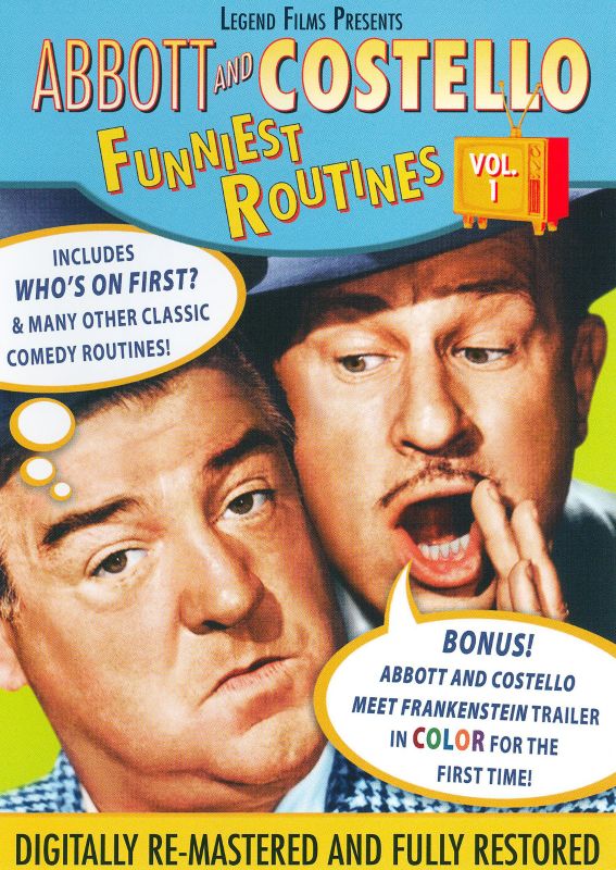  Abbott and Costello: Funniest Routines, Vol. 1 [DVD]
