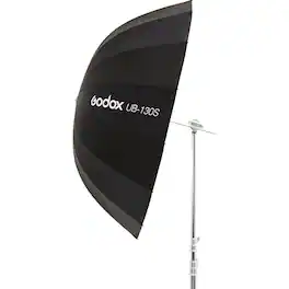 Godox - 51.1"/130cm Parabolic Umbrella - Silver