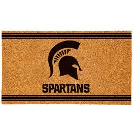 Evergreen Enterprises - Michigan State Spartans 16" x 28" Logo Turf Mat - Multicolor