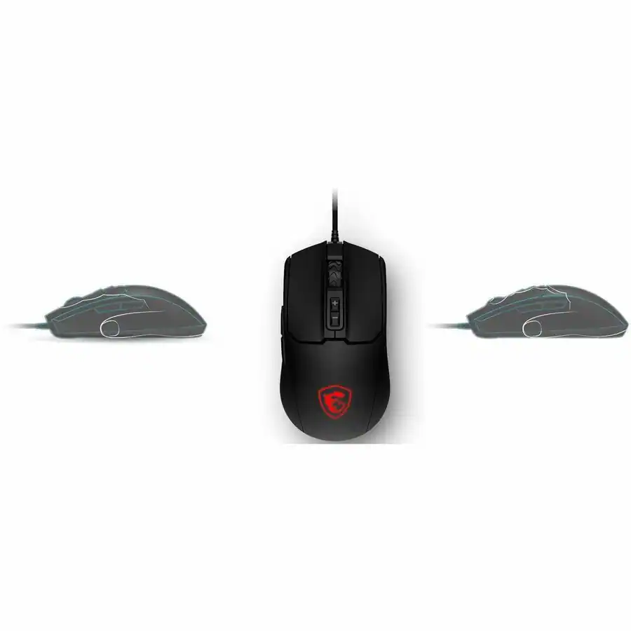 Optical Button MSI FORGE GK100 Gaming Keyboard & Mouse USB 2.0 Cable Keyboard USB 2.0 ...