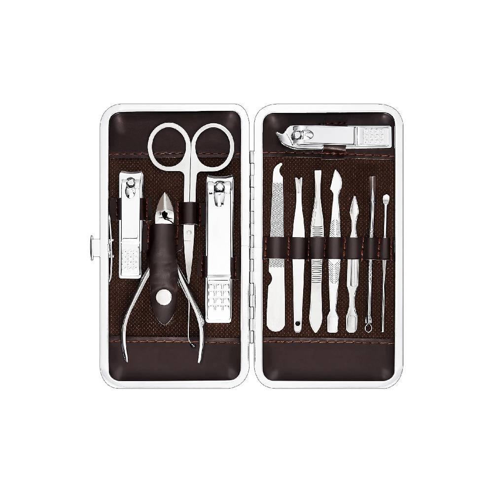 Beauty Hub Ecommerce - Professional Nail Clippers & Grooming Set - Black