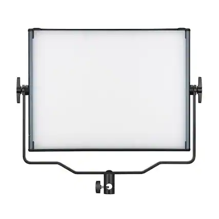 Front. Godox - Godox LDX100Bi Bi Color LED Light Panel with Metal Casing and Preset Function.