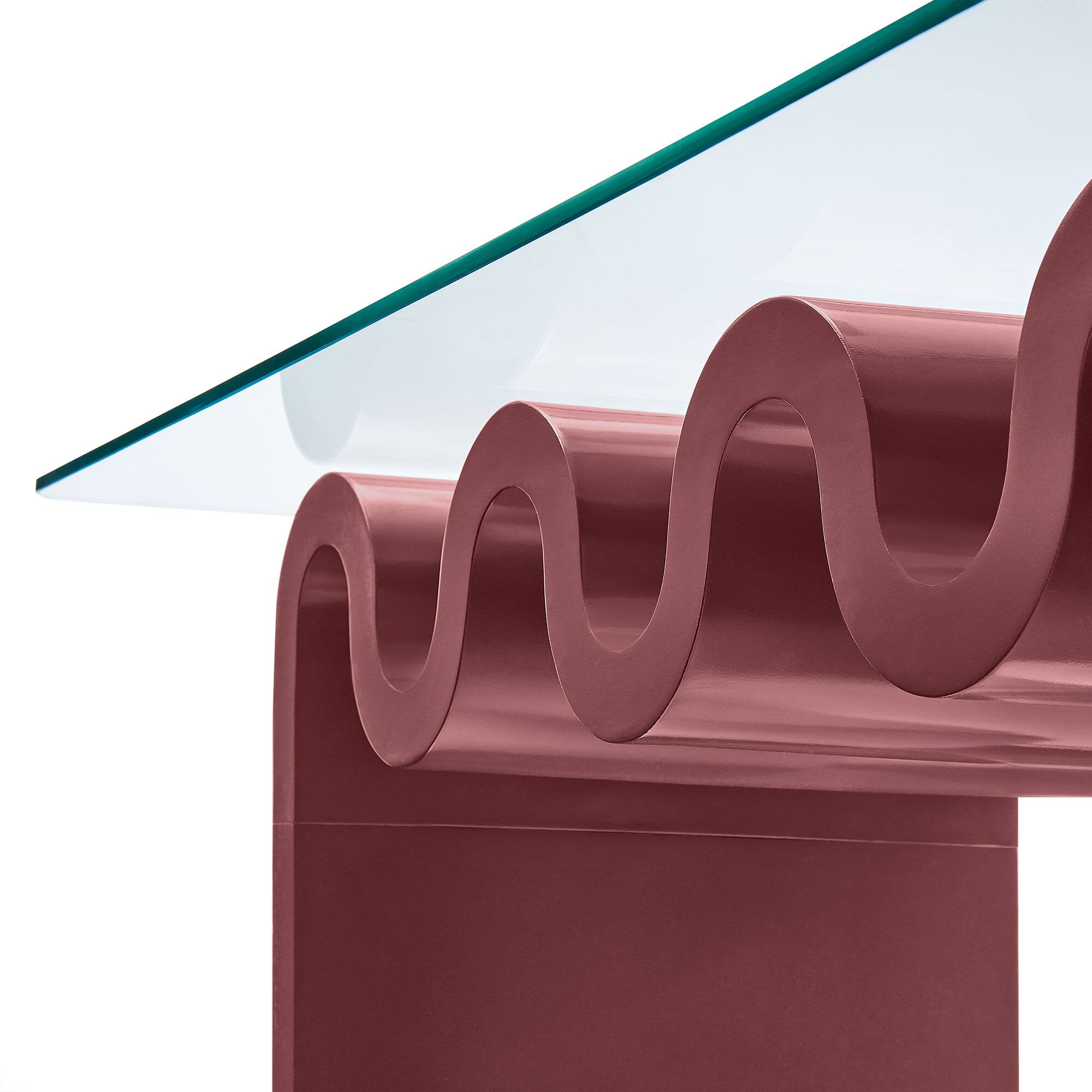 Alt View 6. Modway - Ondine Glass Top Coffee Table by Modway - Spiced Apple.