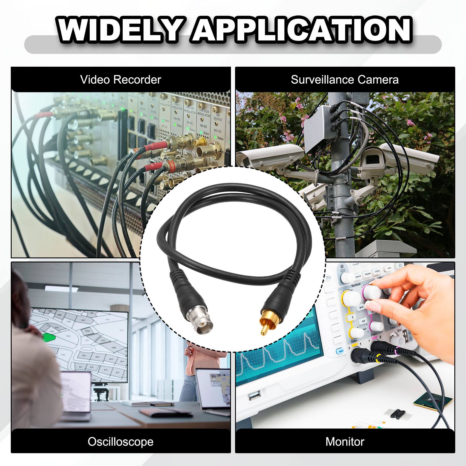 WIDELY APPLICATION

Video Recorder Surveillance Camera

Oscilloscope Monitor