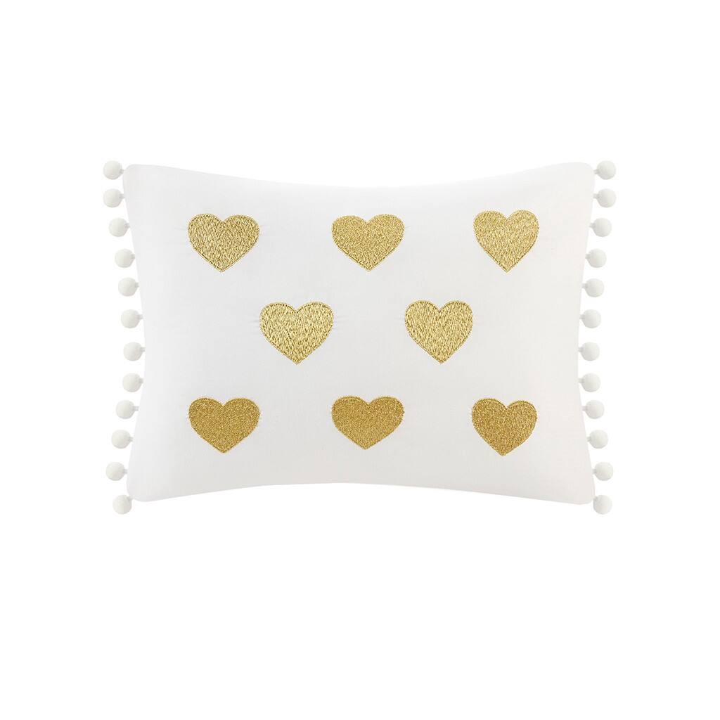 Alt View 4. Gracie Mills - Gracie Mills Elysia Metallic Printed Plush Comforter Set - Pink Multi/Gold.