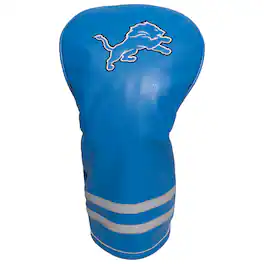Team Golf - Detroit Lions Vintage Driver Head Cover - Multicolor