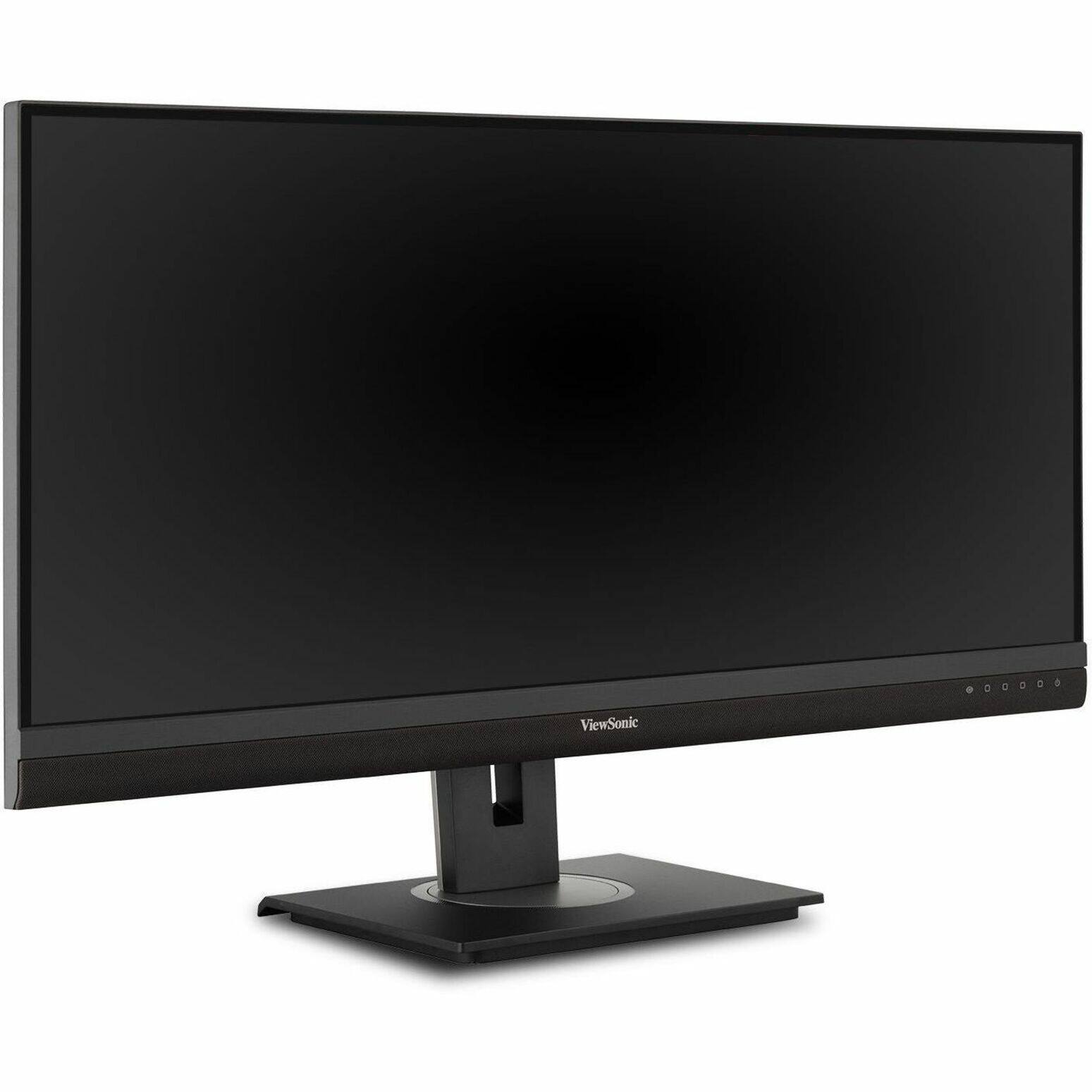 Alt View 13. ViewSonic - VG3456A 34" IPS LCD UltraWide QHD Monitor (HDMI, DP, USB-C) - Black.