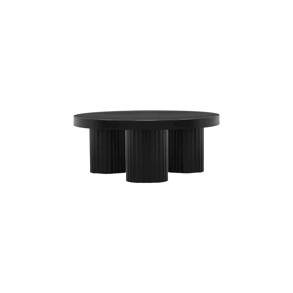 Alt View 2. Meridian Furniture - Rhodes Black Coffee Table - Black.