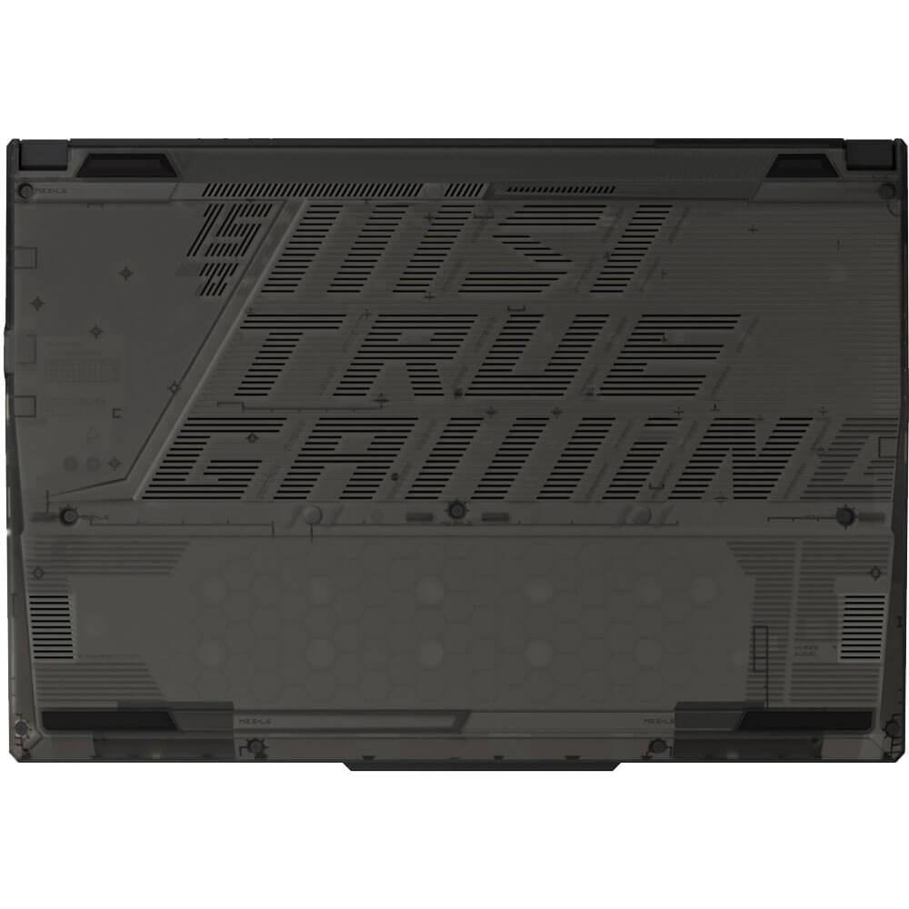 Alt View 6. MSI - 15.6 Inch Cyborg 15 AI FHD IPS Gaming Laptop Intel Core Ultra 7 155H NVIDIA GeForce RTX 4060 64GB Memory 1TB SSD Windows.