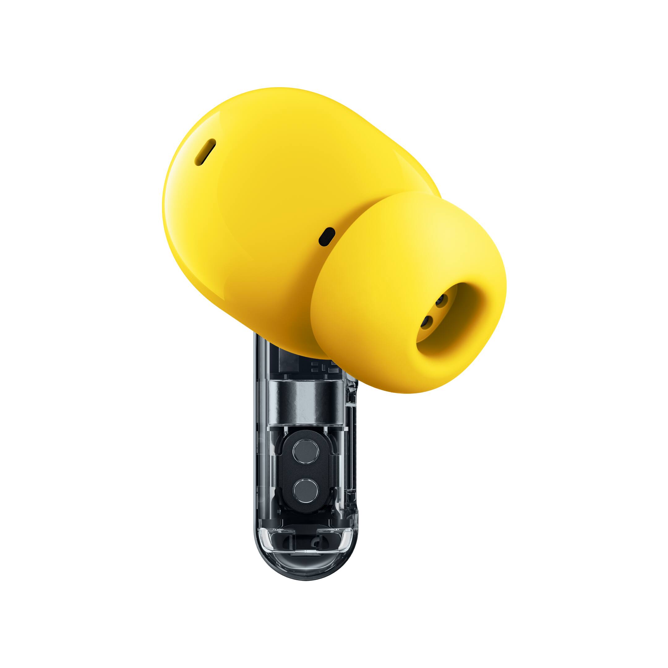 Alt View 7. Nothing - Ear (3a) Wireless Bluetooth In-Ear Earbuds - Yellow.
