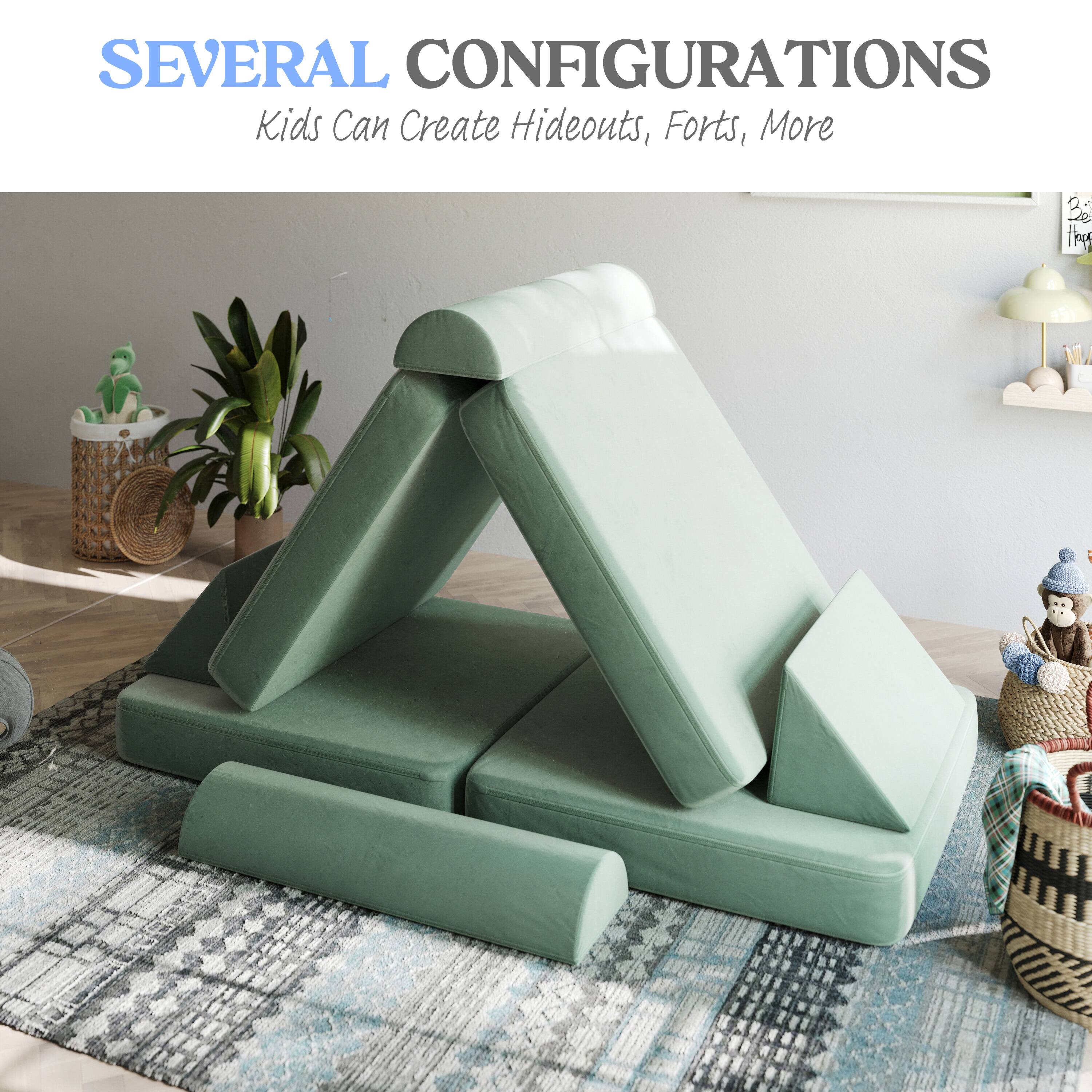 SEVERAL CONFIGURATIONS  
Kids Can Create Hideouts, Forts, More