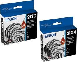 Epson - T212XL High Yield Ink Cartridge, 2/Pack - Black