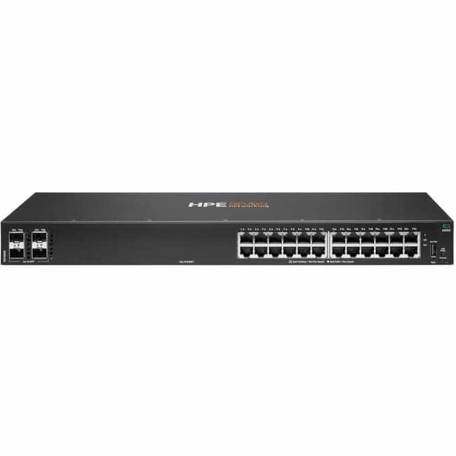 HP - Aruba CX 6000 24p 10M/100M/1G 4p SFP 1G Switch - 24 Ports - Manageable - Gigabit Ethernet - 2 Layer Supported - 4 SFP - Unknown price history on PriceWatchPro