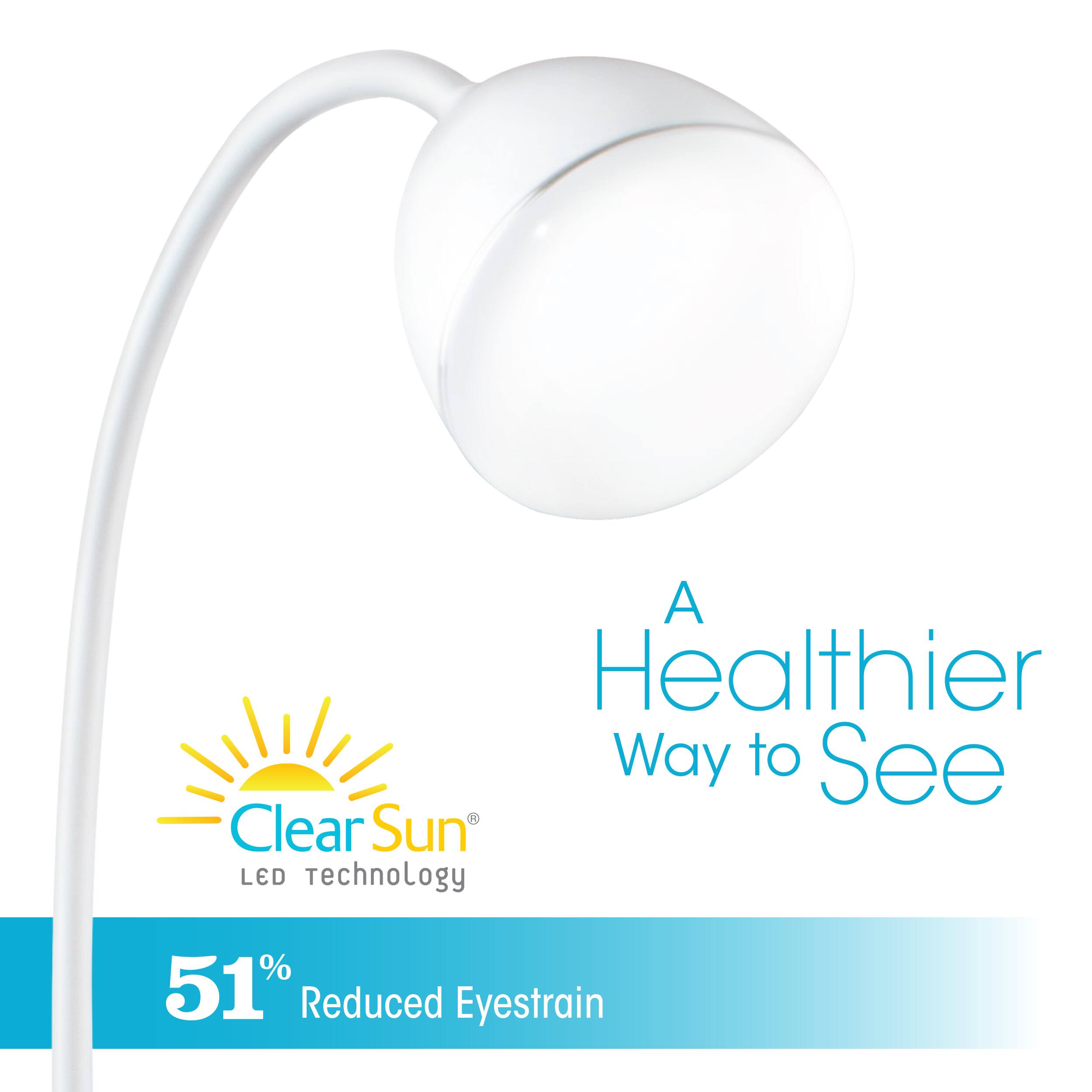 A Healthier Way to See - Clear Sun LED Technology 51% Reduced Eyestrain