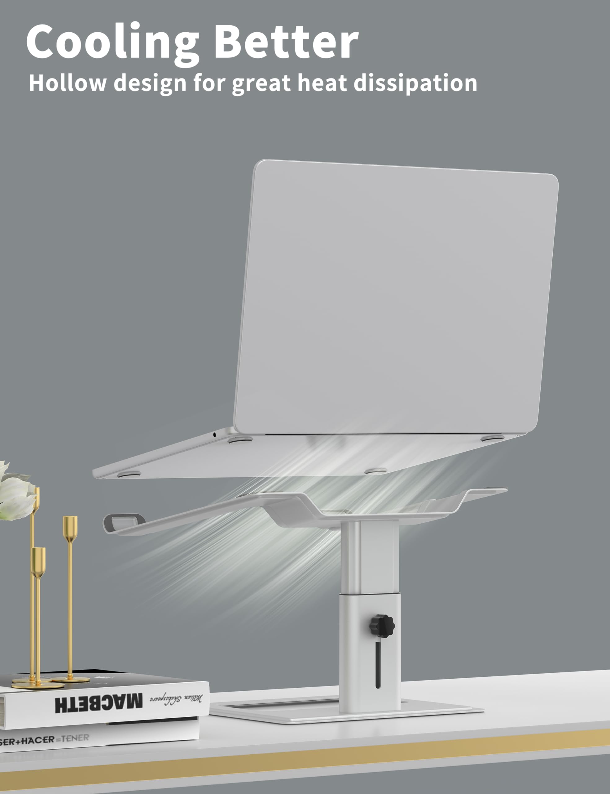 Cooling Better  
Hollow design for great heat dissipation
