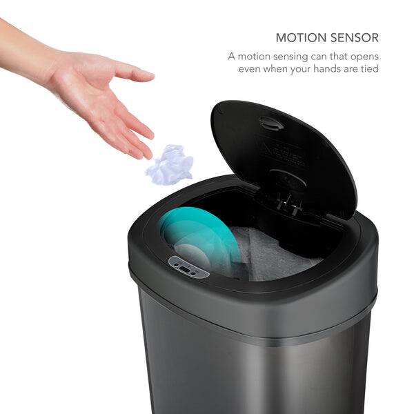 MOTION SENSOR  
A motion sensing can that opens even when your hands are tied