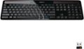Front Zoom. Logitech - K750 Solar Full-size Wireless Scissor Keyboard - Black.