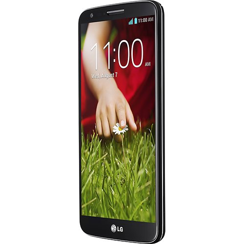 LG - G2 4G LTE with 32GB Memory Cell Phone - Black (Verizon Wireless) - Alternate View 1