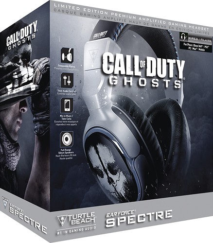 Best Buy Turtle Beach Call Of Duty Ghosts Ear Force Spectre Limited