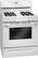 Angle. Frigidaire - 5.0 Cu. Ft. Freestanding Gas Range - White.