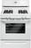 Front. Frigidaire - 5.0 Cu. Ft. Freestanding Gas Range - White.