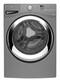 Whirlpool - Duet 4.1 Cu. Ft. 10-Cycle High-Efficiency Steam Front-Loading Washer - Chrome Shadow-Front_Standard
