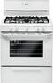 Frigidaire - 30" Freestanding Gas Range - White-Front_Standard
