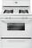Front Standard. Frigidaire - 30" Freestanding Gas Range - White.