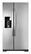 Front Standard. Whirlpool - 29.7 Cu. Ft. Side-by-Side Refrigerator with Thru-the-Door Ice and Water - Monochromatic Stainless-Steel.